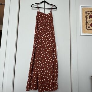 Abercrombie Polka Dot Maxi Dress